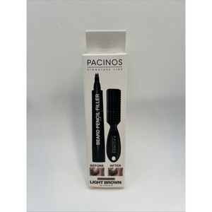 Pacinos Signature Line Men's Beard Pencil Filler Light Brown